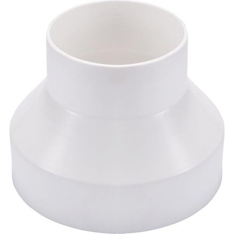Reductor de ventilación para conducto recto de 100 mm a 150 mm para extractor de aire