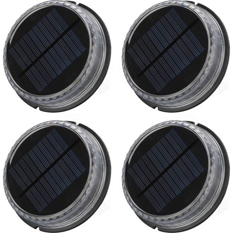 Solar-Gartenleuchte IP65 wasserdicht, Solar-Bodenleuchte für Garten, Terrasse, Patio, Weg, Gehweg, warmes Licht (1/5)