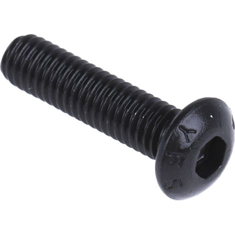 Vis à six pans creux, M3 x 12mm, tête Vis bombée à tête creuse hexagonale, en Acier ( Prix pour Boîte de 100 )