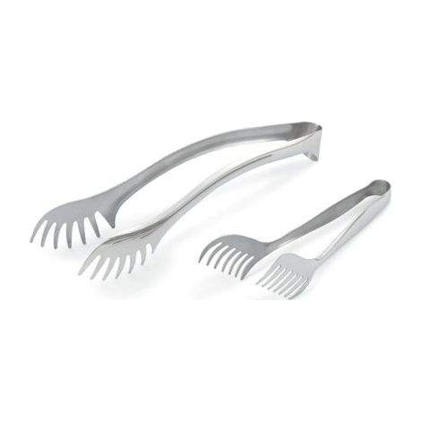 1 pince à spaghettis en acier inoxydable, design ergonomique, résistante à la chaleur, idéale pour service buffet et cuisine quotidienne