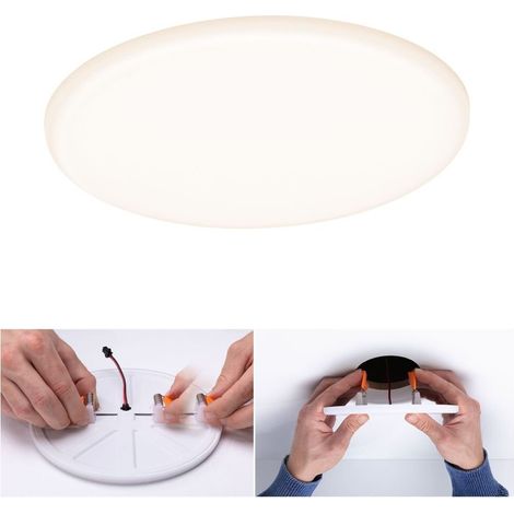 Paulmann Einbauleuchte LED Veluna Varifit rund Ø 18,5 cm 17 W satin Einbauleuchte (1/5)