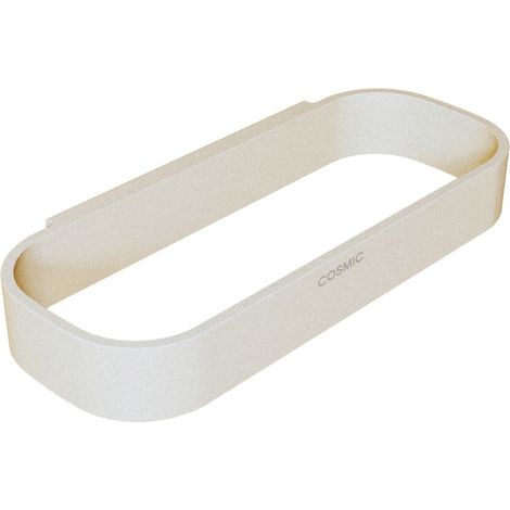 Toallero Aro Blanco Perla