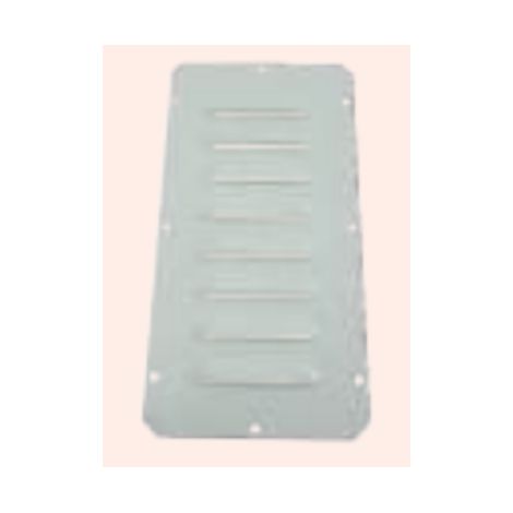 Ouie d'aération 197x117mm verticale pour circulation d'air dans coffret industriel GISSEY