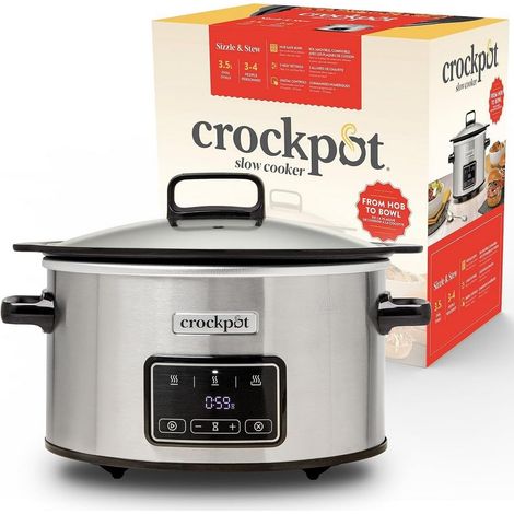 Pentola a cottura lenta Crockpot da 3,5 l CSC111X (1/5)