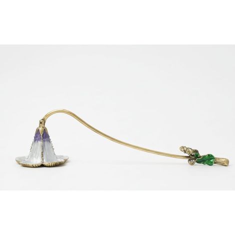 Éteignoir à bougies en forme de fleur avec poignée, pour bougies en pot, bougies piliers, bougies chauffe-plat et bougies parfumées, décoration élégante pour la maison