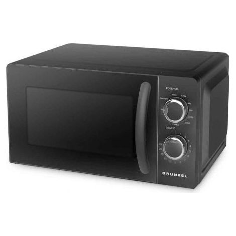 Microondas Grunkel MWG-20NG/ 700W/ Capacidad 20L/ Funcion Grill/ Negro (1/2)