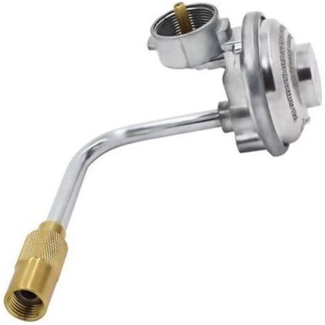 pair Régulateur de barbecue en acier inoxydable robuste de rechange pour barbecues à gaz portables,Connexion sûre (1/4)