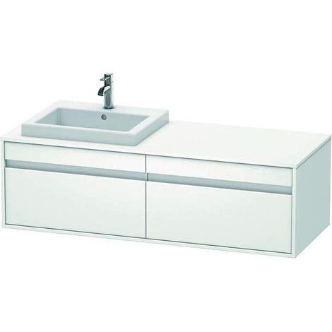 Duravit Ketho Konsolenwaschtischunterbau wandhängend, (1/5)