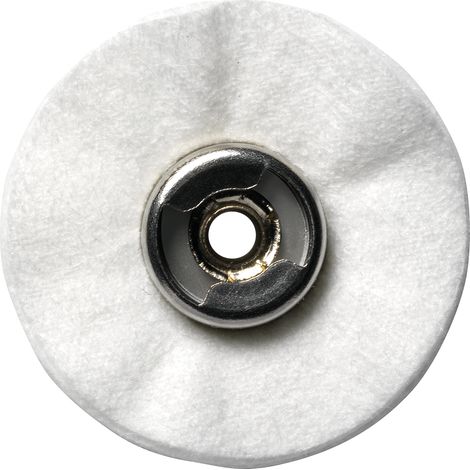 Dremel 423S EZ SpeedClic Disco de pulir para acero, aluminio, latón, plata, oro (25 mm)