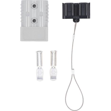Alimentation modulaire à connexion rapide pour batterie 175 A 600 V avec capuchon de protection en polycarbonate (1/4)