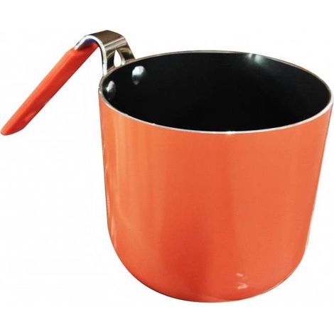 Bollilatte in alluminio con manico in silicone Moneta