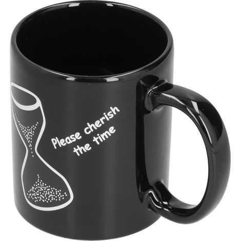 Tasse à café en céramique thermosensible changeant de couleur, 200-300ml, pour bureau et maison (1/5)