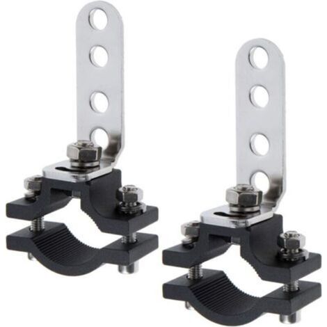 Support de montage universel pour phare de travail 22-32 mm, support de phare de moto, supports de montage pour lampe de fourche avant (2 pièces) (1/4)