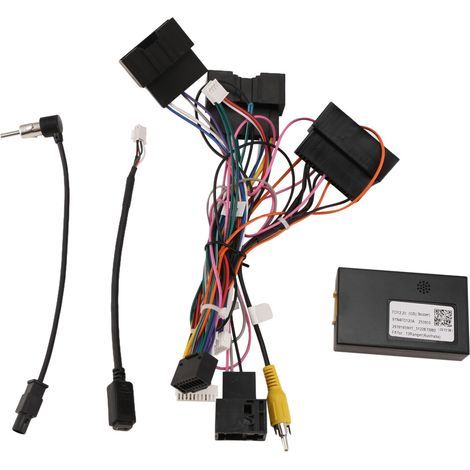 Cable D'Autoradio Android, Unité Principale, Connecteur de Prise de Faisceau de Cablage D'Alimentation avec CANBus pour Ranger 2012 (AUS) (1/2)