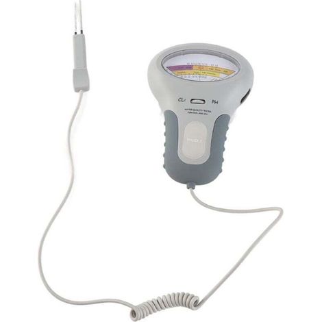 2 en 1 Chlore et pH Testeur Meter pour Piscine Spa, Portable Testeur de Qualite de l'eau avec Aiguille, PH CL2 Level Testeur Tester (1/4)