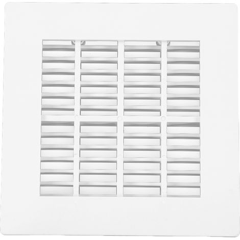 Couvercle de Drain de Sol Quadratique ABS (18.5x18.5cm) - Port de Drainage Principal Multipurpose pour Piscines, Spa et Bassins - Accessoire Piscine Pratique et Durable (1 Pièce)