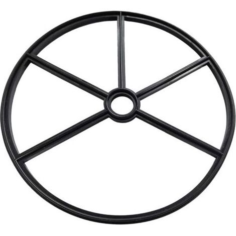 Joint d'étanchéité étoile pour vanne piscine – Ø 16 cm – Caoutchouc haute qualité – Résistance aux fuites – Compatible vannes multiport - SPX0715D (1/5)