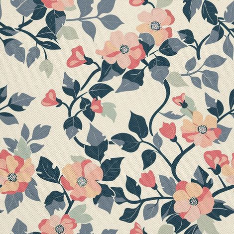Tela Oxford para decoración de exteriores - Motivo femenino  DX10182 (1/5)