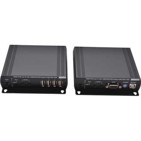 Elbac-Kabel S15016-BK HDMI und 4x USB-Fernbedienung über RJ45 im Netzwerk