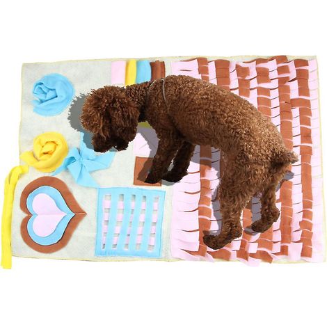tapis D'entranement Pour Animaux De Compagnie Aimants (58cm 86cm) Tapis D'alimentation Pour Chiens, Tapis Anti - Stress Pour La Formation, Jouet (1/5)