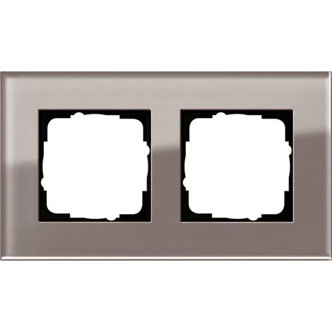 Gira Abdeckrahmen 2f Gira Esprit G Umbra 0212122 (1/2)