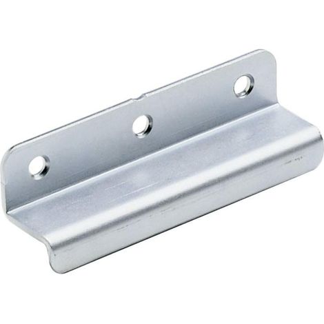 HERRAJES ALK escuadra guia ''z'' 80mm para tapa mesa zincado (1/2)