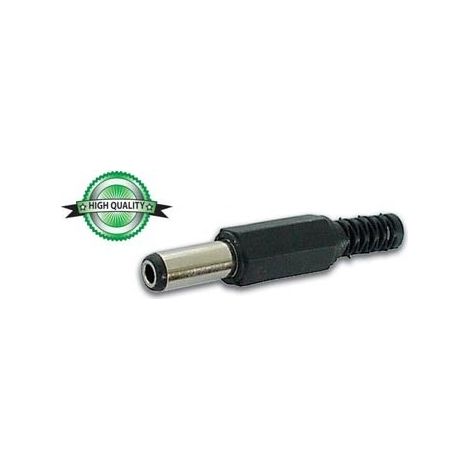 FICHE D'ALIMENTATION MALE 2.1 x 5.5 x 14mm CD004H RI4826 (1/2)