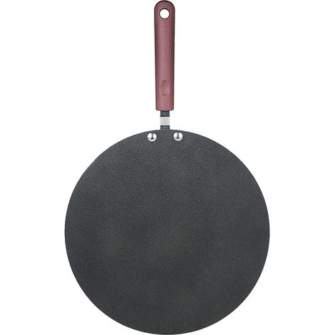 Crêpe Pan Crêpe, poêle à frire plate antiadhésive compatible avec induction 11.42in (1/5)