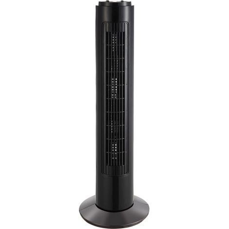 Ventilador de Torre 50W 3 Vel 78cm Negro Temporizador Serie Cuco (1/3)