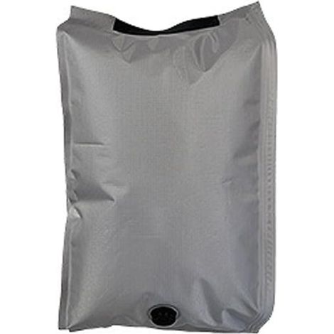 Grands sacs de rangement sous vide en plastique pour ranger les vêtements, valises hermétiques portables (S, gris) (1/5)