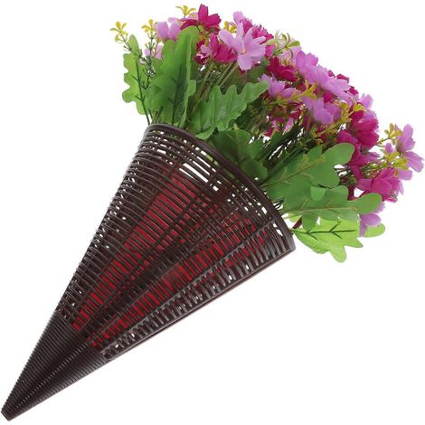 Panier suspendu de fleurs artificielles pour porte d'entrée, compatible avec la décoration de fête (1/5)