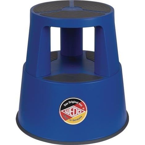Rollhocker PP & TPE blau H.mit/ohne Belastung 420/428mm (1/4)