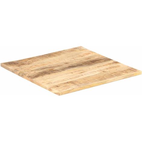 Maison Exclusive - Tischplatte Massivholz Mango 25-27 mm 70x70 cm