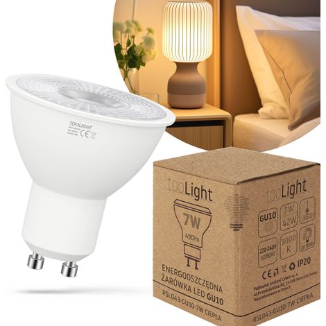 GLÜHBIRNE LED RSL043 GU10 7W WARM