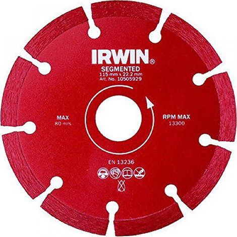 IRWIN SEGMENTED 125 MM/22.2 MM HOME MN-78-103