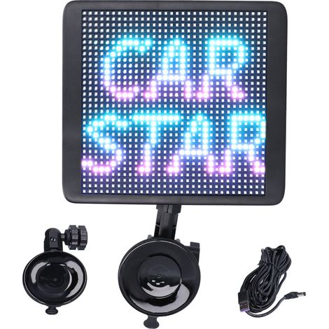 Geeignet für anpassbare Text- und Grafikanimationen, LED-Sicherheitsleuchten, programmierbare LED-Bildschirme, Bluetooth-App-Steuerung, scrollende programmierbare LED-Anzeigen, geeignet für kommerziel