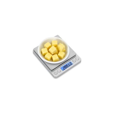 Cette balance électronique de haute précision est une balance de cuisine pratique, idéale pour peser des bijoux et autres petits objets. (1/5)