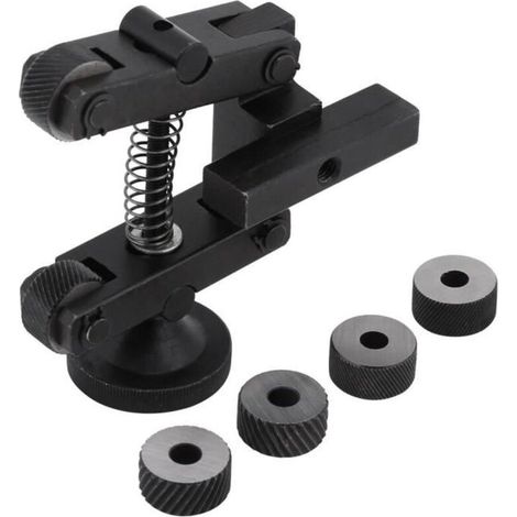 Bardusch - Moletage outil porte-molette outil de moletage linéaire tour tige réglable avec roue 1 pcs-TIP (1/4)