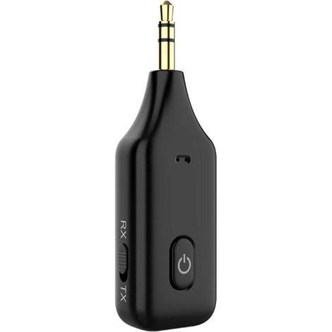 Microphone récepteur émetteur Bluetooth 5.1, adaptateur Bluetooth 3 en 1, lecteur convertisseur adaptateur audio sans fil mains libres66x20x12mm (1/5)