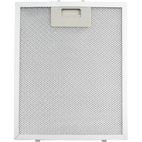 Filtre de hotte de cuisinière en maille métallique 290 x 240 x 9 mm avec 5 couches de graisse en aluminium pour l'entretien de la hotte et une meilleure performance d'extraction