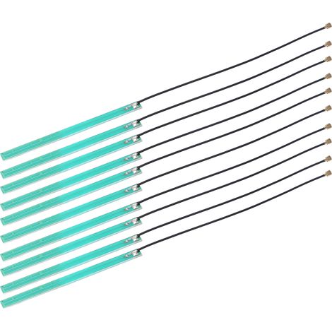 Packung mit 10 internen 700–2700 MHz 4G-Vollbandantennen mit hoher Verstärkung für GSM-, GPRS-, 2G- und 3G-Netzwerkkarten, inklusive Klebestreifen (1/5)