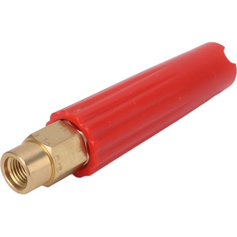 Embout de tuyau en laiton, embout pivotant réglable, embout de tuyau d'arrosage robuste, embout de nettoyeur haute pression, raccord à vis 1/4". (1/5)