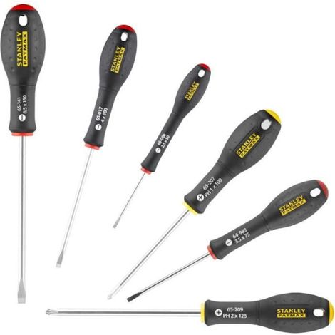 Jeu de 7 Tournevis - STANLEY FATMAX - FMHT0-62627 - Electricien + Mecanicien + Phillips (1/3)