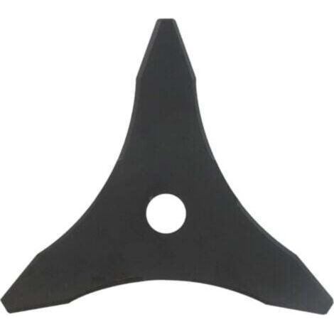 ALLIANDISLame de débroussailleuse à trois dents 23265, Tranchant de 255 mm, Alésage : 25,4 mm, Épaisseur : 3 mm (1/3)