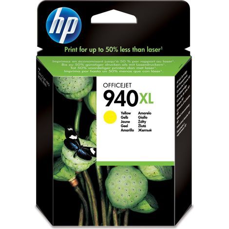 HP 940XL High Yield Yellow Original Ink Cartridge Druckerpatrone 1 Stück(e) Hohe (XL-) Ausbeute Gelb