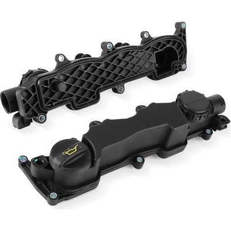 Couvercle de Soupape Moteur pour 9651815680, Couvercle de Culbuteur et Joint 1.6 HDI 0248L1, pour HDI Citroën, adapté pour C2 C3 C4 (1/5)