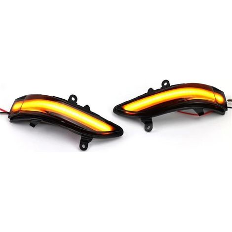 LED-Blinker, dynamische Blinker (schwarz), Rückspiegelbeleuchtung (1/5)