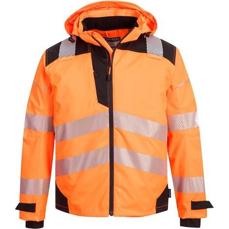 Veste Imper-Respirante Extreme PW3 Orange/Noir M (1/2)