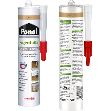 Ponal Parkett & Laminat Fugenfüller Eiche 280ml PN4RF (1/4)