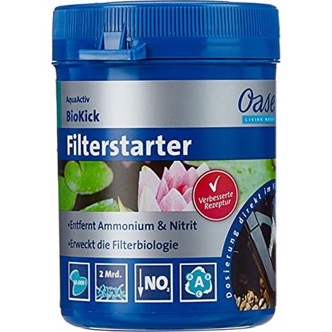 Oase Condizionatore D' Acqua AquaActiv BioKick 200 ml, Argento (1/4)